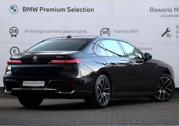 BMW Seria 7 cena 489900 przebieg: 28150, rok produkcji 2022 z Błażowa małe 497